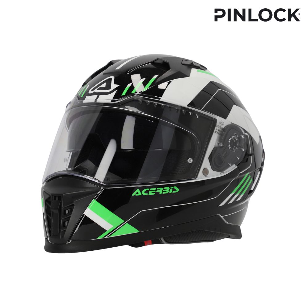 ACERBIS - X-WAY GRAPHIC HELMET BLACK GREEN
